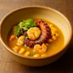 Ceviche de pulpo y camaron